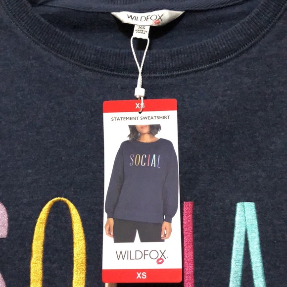 Ladies Wildfox Sweatshirt - Picture 7 of 11